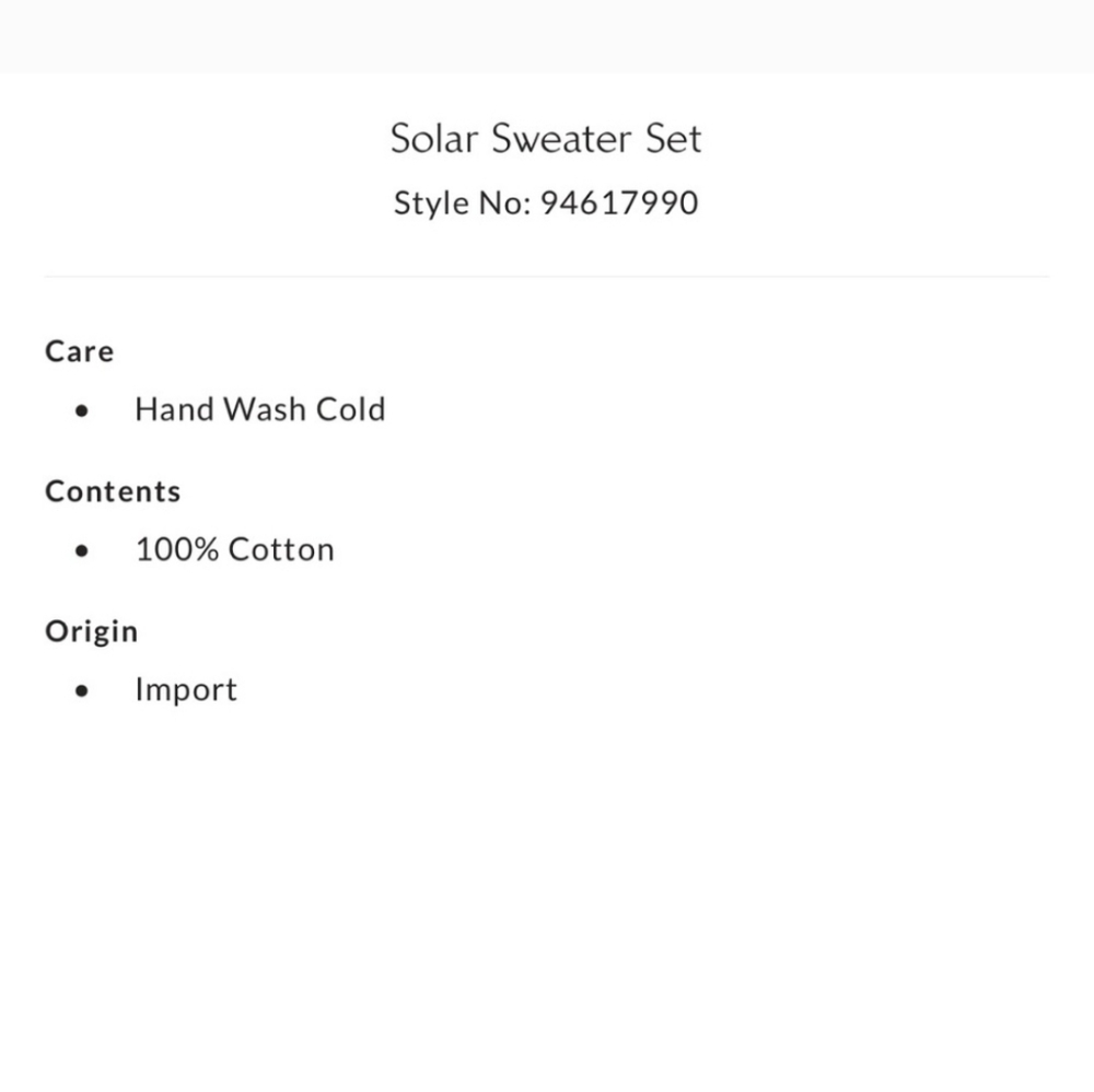Free People Solar Sweater Set in Tan NWOT - Picture 8 of 10